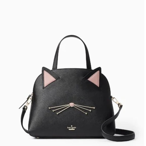 kate spade Handbags - Kate Spade Large Cat's Meow Lottie Crossbody Satchel NWOT